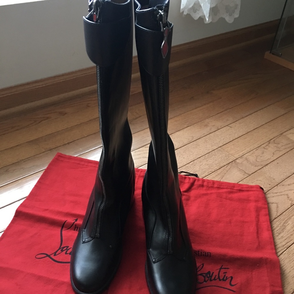 Christine Lamboutin Foresca Boots 💯 % Authentic.